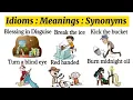 Idioms with Meanings Synonyms Enhance your English level