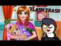 These Frozen flash games gave me MENTAL SCARS Flash Trash Episode 5