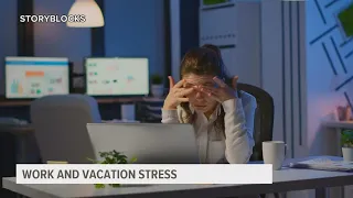 Work and vacation U S employees struggle to separate the two