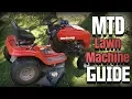 How to Operate an MTD Yard Machine Lawn Tractor Riding Mower Instructional Model 760 770