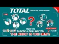 TOTAL LIVE 7 How to choose a drilling tool