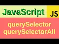 Get elements using CSS selectors - Basic JavaScript Fast 48 querySelector querySelectorAll