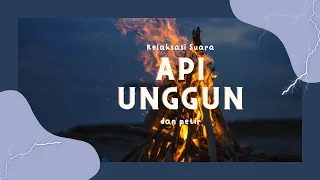 Download Relaksasi suara api unggun, hembusan angin dan petir MP3