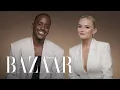 Ncuti Gatwa Millie Gibson Test How Well They Know Their Co-Star All About Me Harper s BAZAAR