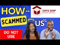 HOW SAFE SHIP MOVING SERVICES SCAMMED US - Exposing the Dark Side of Moving Scams