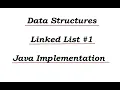 Data Structures Linked List Java Implementation Telugu