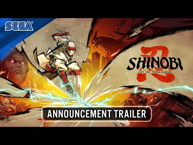SHINOBI: Art of Vengeance | Announce Trailer