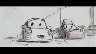 Cars 2006 deleted scene - Traffic School