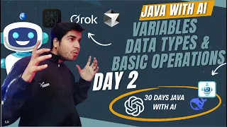 Day 2 Java Variables Data Types Operators Explained Java with AI