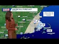 Weekend storm moves offshore watch for coastal flooding