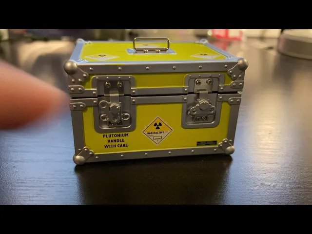 1:8 BTTF DeLorean plutonium case latches video thumbnail
