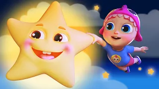 Twinkle Twinkle Little Star 🌟 | Funny Bunny - Nursery Rhymes & Kids Songs 🦄