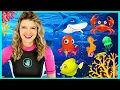 Lagu Sea Animals for Kids | Sea Creatures for Kids | Learn Sea Animals for Children with Speedie DiDi
