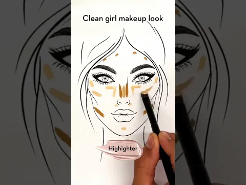 Step by step makeup #shorts #makeupsteps