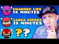 The LONGEST DEMON of EACH DIFFICULTY Geometry Dash