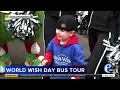 Make-A-Wish Philadelphia Bus Tour Celebrating World Wish Day