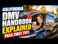 California Driver s Handbook Summary Everything You Need to Pass the DMV Test
