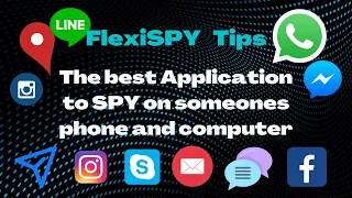 The best application to SPY on someones phone and computer FLEXISPY
