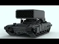 Lagu TOS-1A MLRS Tank - Lego Speed Build! (745)