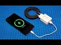 How to generate free electricity from magnet (Charge your phone) | Simple Tips