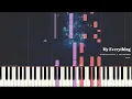NCT U 엔시티 유 - 'My Everything' Piano Cover \u0026 Tutorial 피아노 커버 \u0026 튜토리얼 by Lunar Piano
