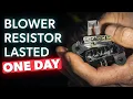 COMEBACK - 2017 Chevy Trax Blower Motor Part 2
