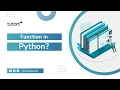 Functions in Python Python For Data Science Tutort Academy