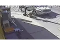 of cyclist being doored