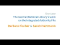 Download Lagu Barbara Fischer_Sarah Hartmann: The German National Library's work on the Integrated Authority File