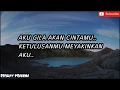 CHALI - KEAGUNGAN CINTAMU WITH LIRIK | TERBARU