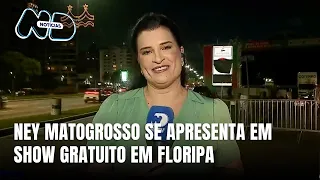 UDESC celebra aniversário com show de Ney Matogrosso em Florianópolis