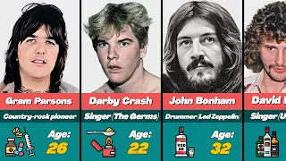 🎸 52 Rock Stars Who Died From Overdoses