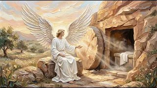 4K Easter Resurrection of Jesus Christ Oil Painting Christian Frame TV Art Risen Christ Screensaver