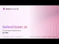 SalesCloser Technologies Ltd OTCQB SCTLF TSXV SCAI Virtual Investor Conferences
