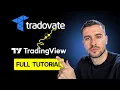 How To Enter Exit Trades On Tradovate Through TradingView Full 2026 Tutorial
