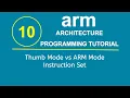 ARM Programming Tutorial 10 - Thumb Mode vs ARM Mode Instruction Set