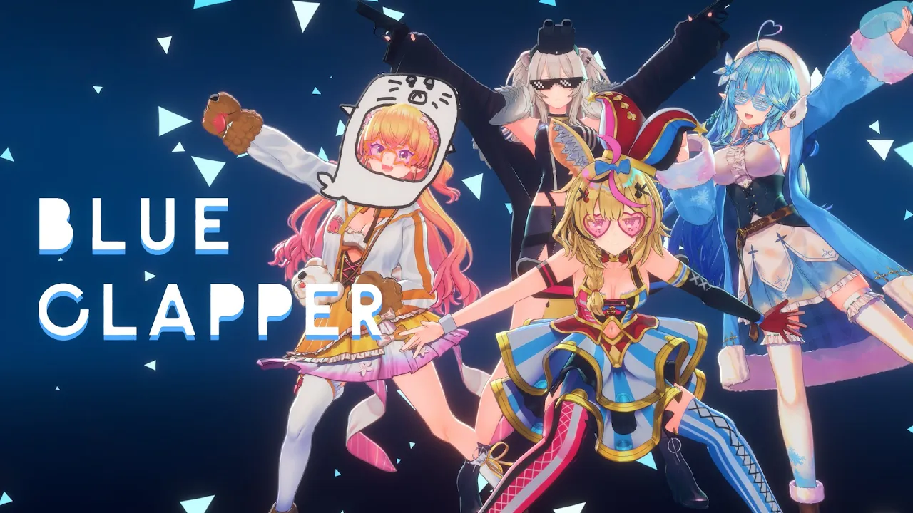 BLUE CLAPPER