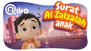 murotal anak surat al zalzalah riko the series quran recitation for kids 