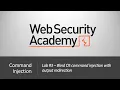 Command Injection - Lab Blind OS command injection with output redirection Long Version