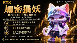 BTC/ETH 短线楔形怎么做?SOL 强弱、黄金原油与 ZEC/HYPE 复盘|KTX 学院 10月23日直播