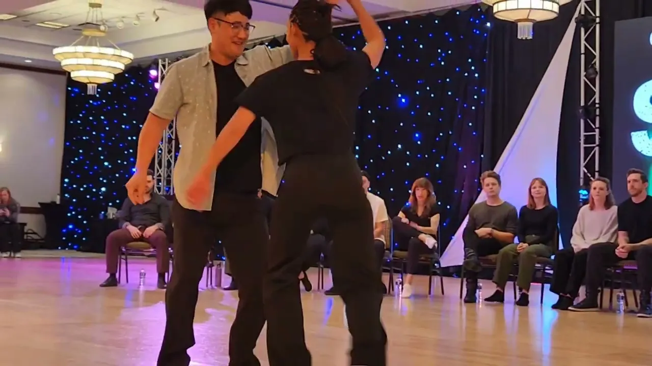 "Paint The Town Red" Jung Choe & Judith Asem - Champioms Strictly Finals SwingCouver NYE 23/24