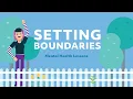 Setting Boundaries Mental Health Lessons RTE Player Original