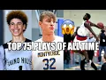 TOP 75 CRAZIEST HIGH SCHOOL BASKETBALL PLAYS EVER
