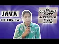 Java Interview Prep Part 1 Core Java Questions Every Developer Must Know