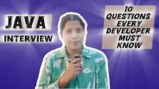 Java Interview Prep Part 1 Core Java Questions Every Developer Must Know