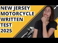New Jersey DMV Motorcycle Written Test 2025 60 Questions with Explained Answers