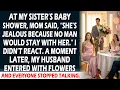 Download Lagu My Mom Laughed at Me at the Party, Until My Husband Entered With Flowers