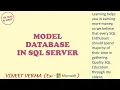 Model Database Theory SQL Server Database Design SQL Talks by VINEET