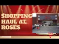 Shopping Haul at Roses Discount Store