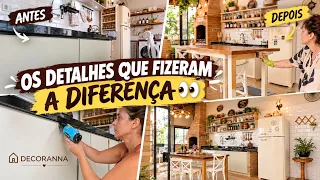 ENVELOPEI O BALCÃO DA PIA DA COZINHA GASTANDO POUCO E O RESULTADO FICOU LINDO!